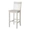International Concepts Slatback Bar Height Stool, 30" Seat Height, Unfinished S-3013 - alternate 1